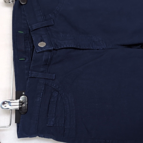 J Brand Navy Blue Midrise Vesper Capri Skinny Leg Size 28 - Picture 2 of 8